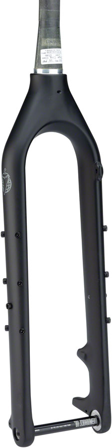 Salsa Firestarter 110 Deluxe Carbon Fork, 15x110mm Thru-Axle, Matte Black