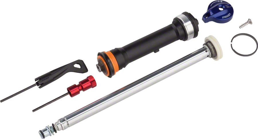 RockShox TurnKey Damper Internals, Right, Recon Silver TK 26/29 80-120, Crown Adjust, A1-A3 