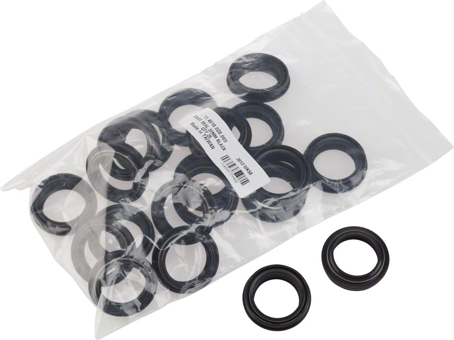 RockShox Dust Seal: Black Flanged 32mm - SID/Reba/Revelation A3, Qty 20 