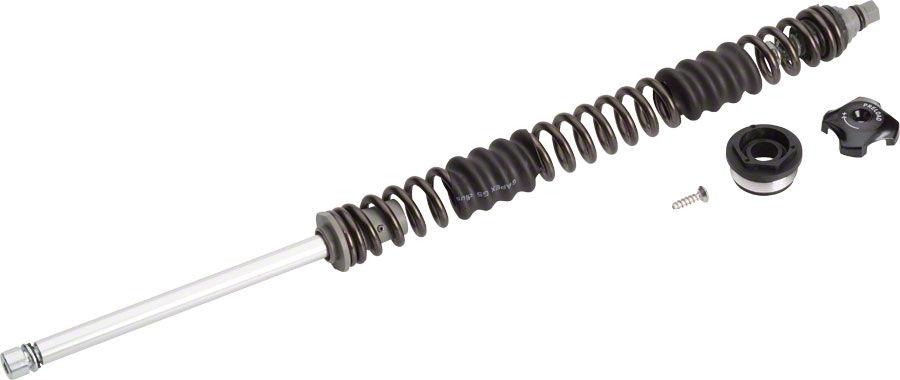 RockShox Spring Internals, Top Cap and Adjuster Knob Kit, XC30 A1-A3 / 30 Silver A1, 26", 100mm, Medium Red 