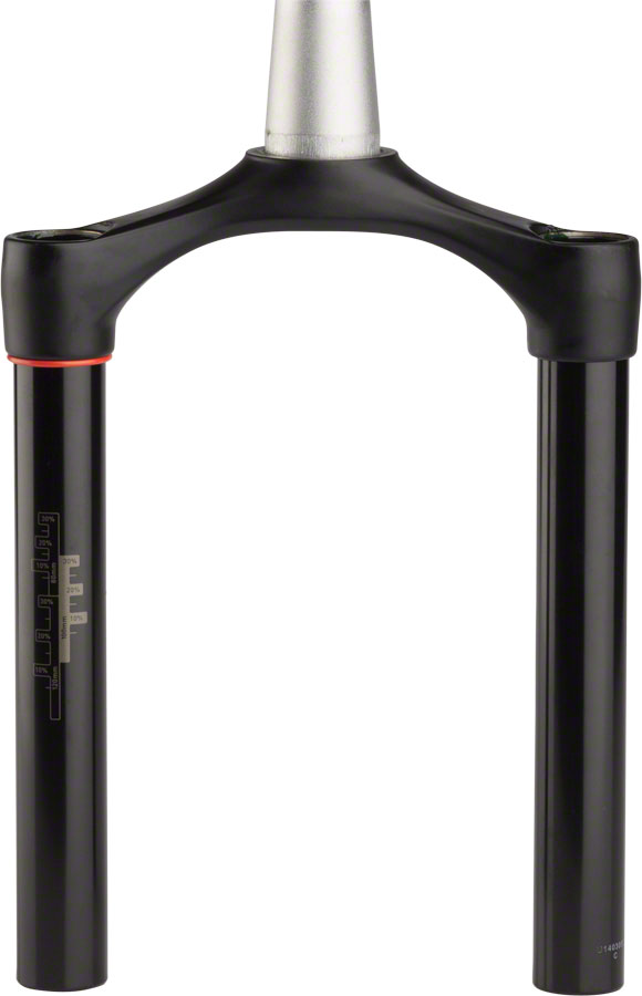RockShox CSU, Bluto Solo Air, 26" 51 Offset, Aluminum Taper, Diffusion Black, A1 