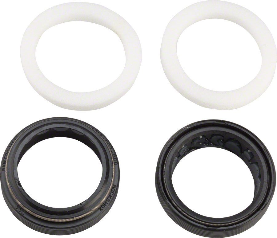 RockShox Dust Seal/Foam Ring Set: Black Flangeless 32mm x 41mm Seal Fits- Bluto/RS-1/SID B1 (2017+) and 32mm Boost Forks (20%Off)