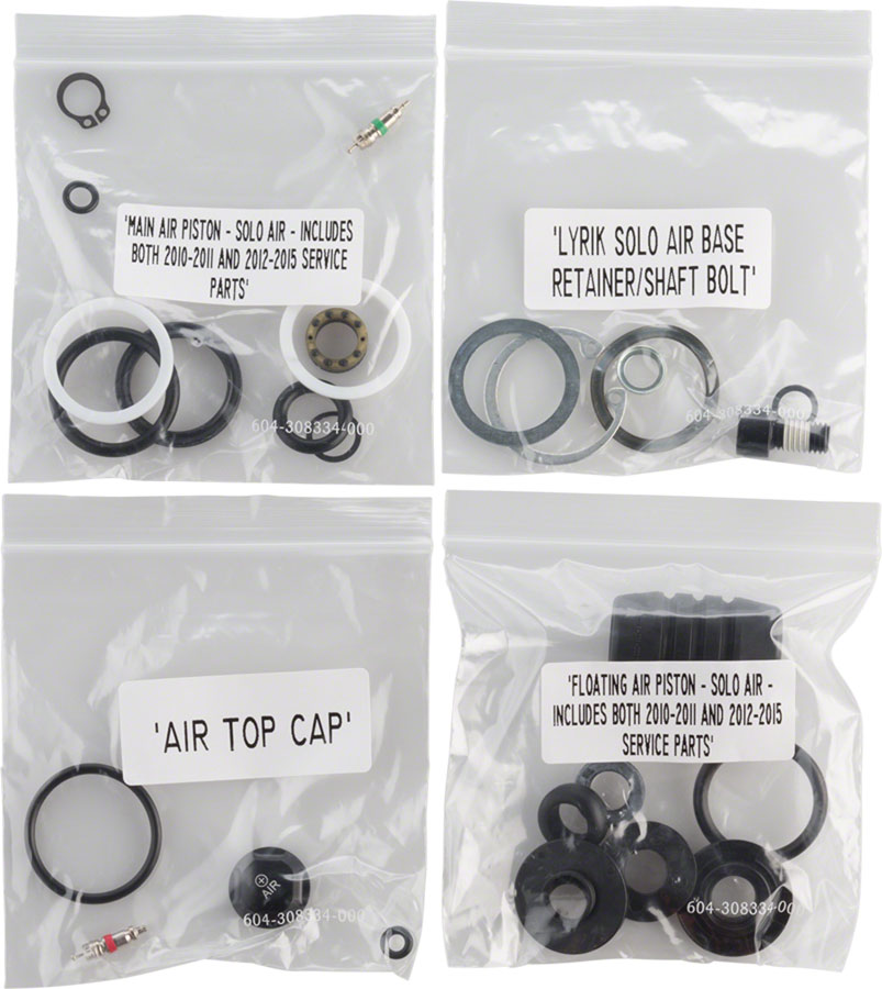 RockShox Fork Service Kit: Lyrik (2010-2015), Solo Air (20%Off)