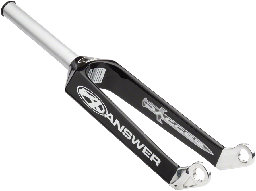 Answer BMX Dagger Pro Fork - 20", 20mm Dropout, Tapered, Black 