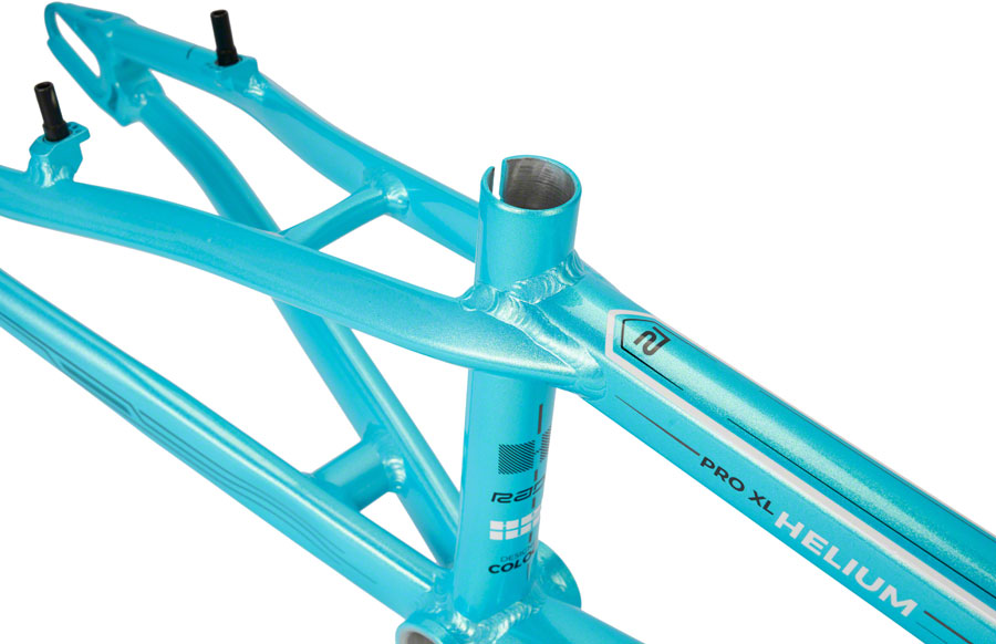 Radio Helium BMX Race Frame Pro XL, 21.25" TT, Metallic Mint