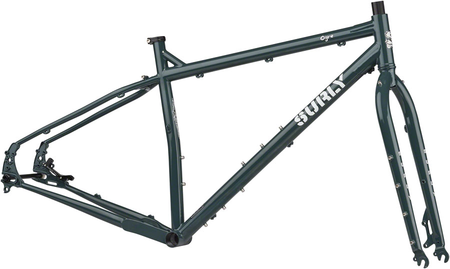 Surly Ogre Frameset - 29", Steel, Orlok's Shadow, X-Large