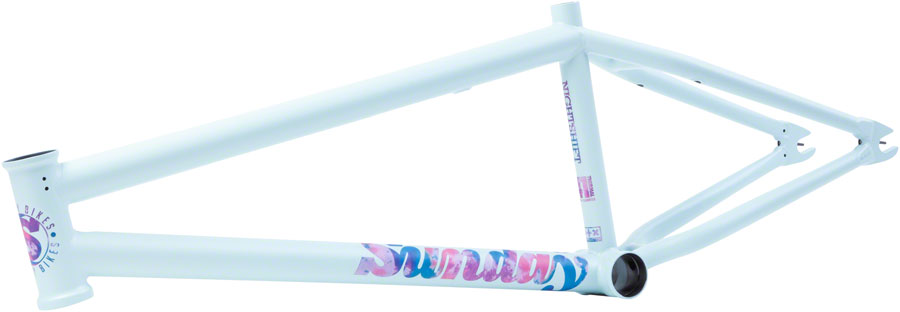 Sunday NightShift BMX Frame - 20.5" TT, Matte Sky Blue