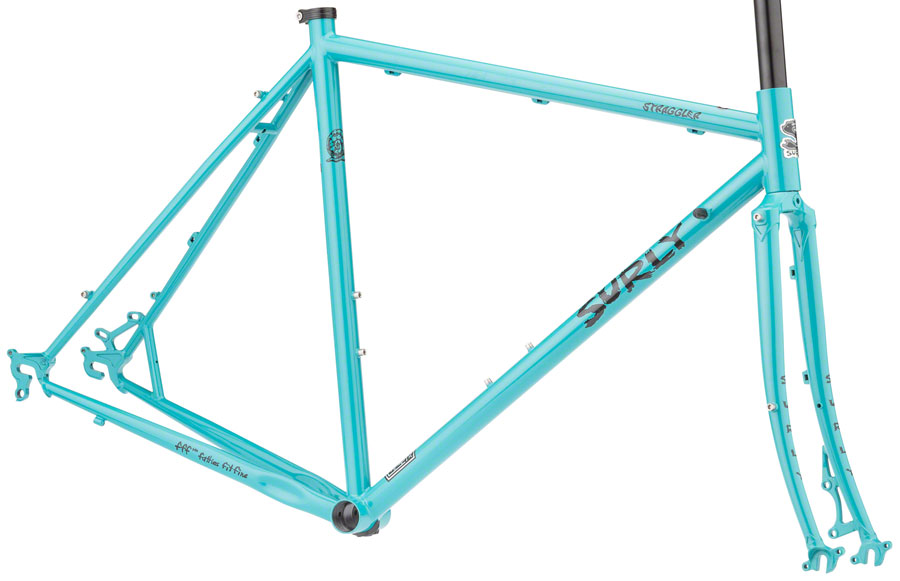 Surly Straggler Frameset - 650b, Steel, Chlorine Dream, 50cm 