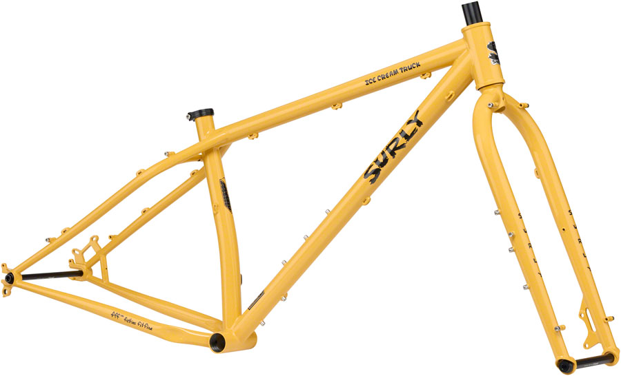 Surly Ice Cream Truck Fat Bike Frameset - 26", Steel, Warm Cheese, X-Large