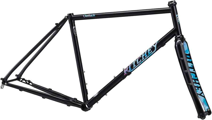 Ritchey Outback Frameset - 700c/650b, Steel, Aurora, Large