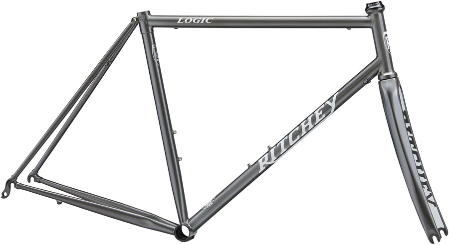 Ritchey Road Logic Frameset - 700c, Steel, Gray, 49cm