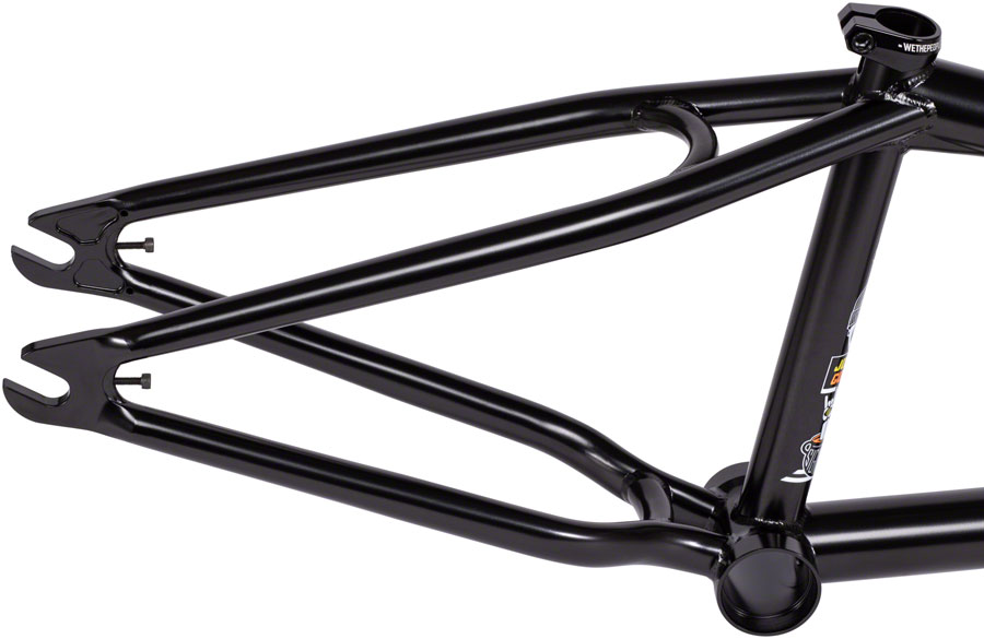 We The People Doomsayer BMX Frame 20.75" TT, Black