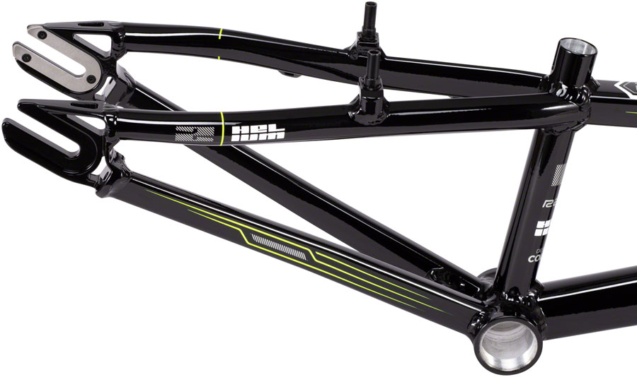 Radio BMX Raceline Helium BMX Race Frame Mini, 17.6" TT, Black (30
