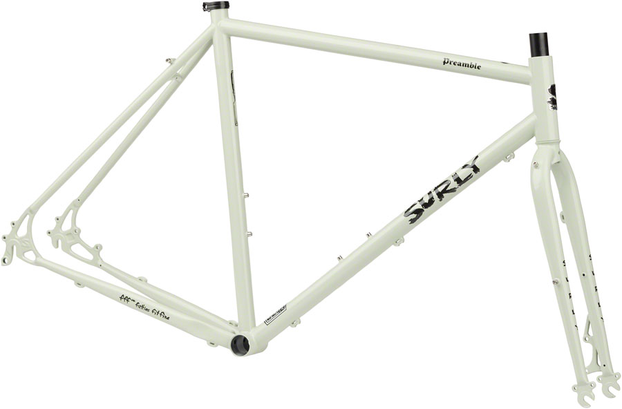 Surly Preamble Frameset - 700c, Steel, Best Buds Green, Large