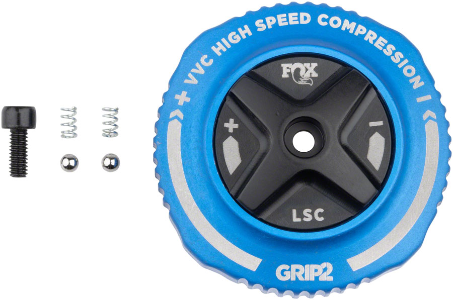 FOX Topcap Assembly - 2014 36 FLOAT, Air, Alloy, Black Ano 