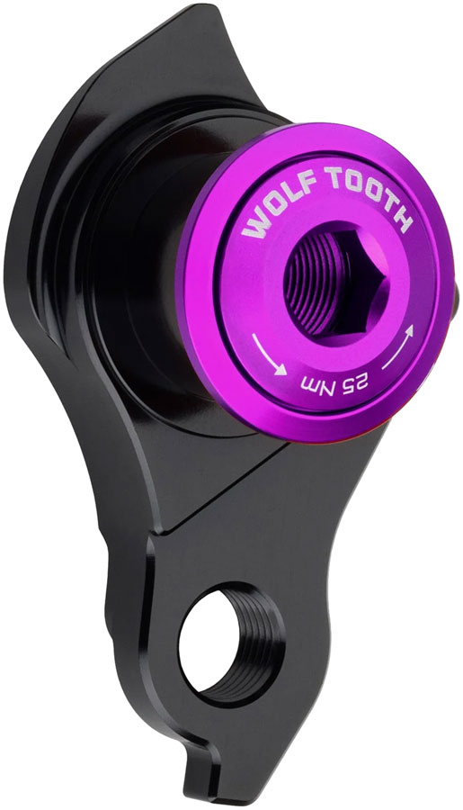 Wolf Tooth Universal Derailleur Hanger - For UDH Equipped Frames, Ultraviolet Purple