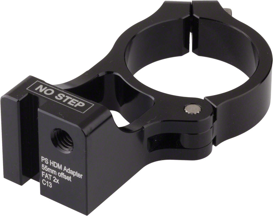 Problem Solvers Direct Mount Adaptor 55mm offset, 100mm BB, 34.9mm clamp w/shims for 31.8/28.6 