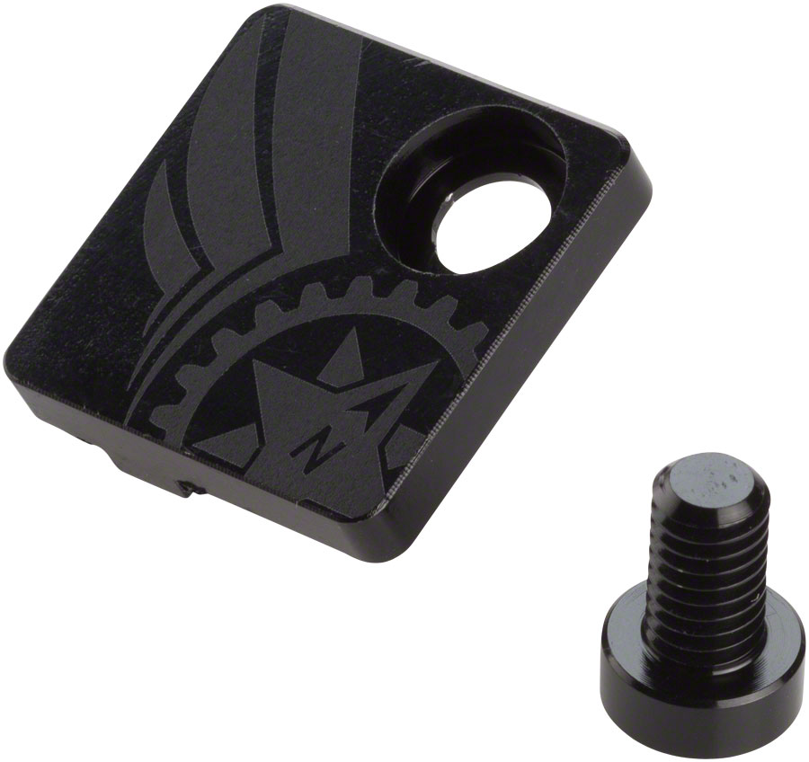 Salsa High Direct Mount Front Derailleur Cover, Black 