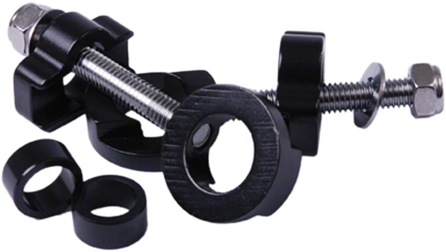 DMR Chain Tugs Chain Tensioner, 14mm with 10mm Adaptor Black Pair






