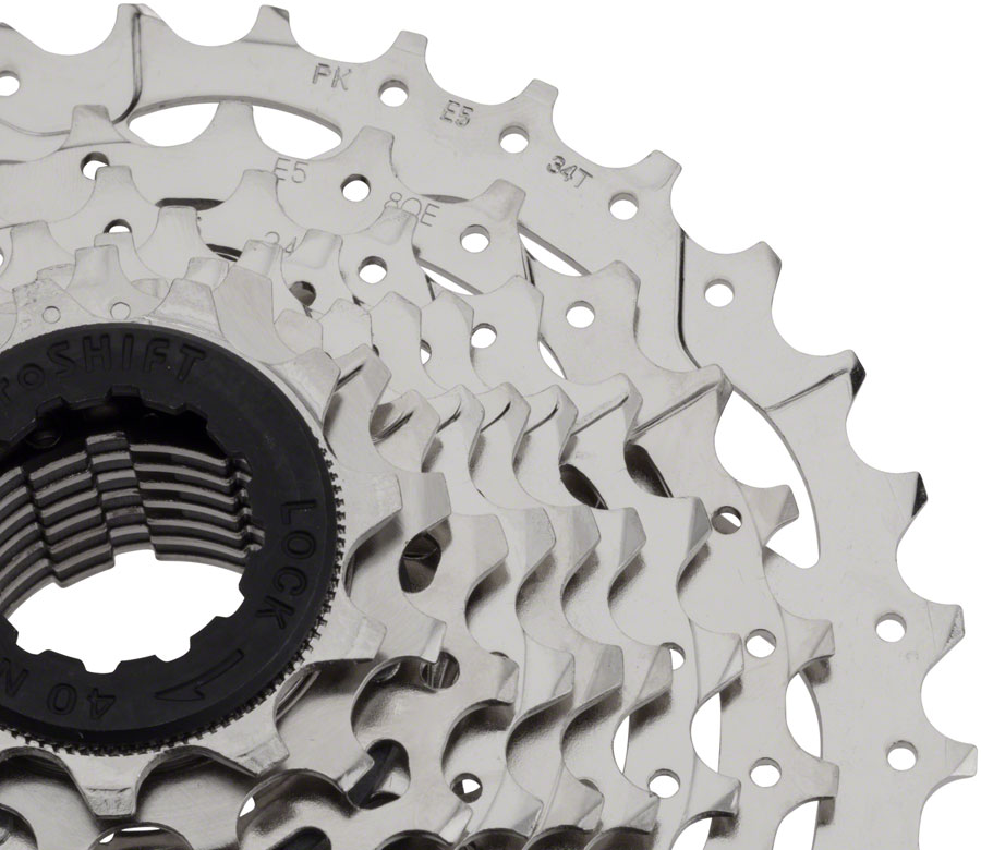 microSHIFT H09 Cassette - 9 Speed, 12-25t, Silver, Nickel Plated 