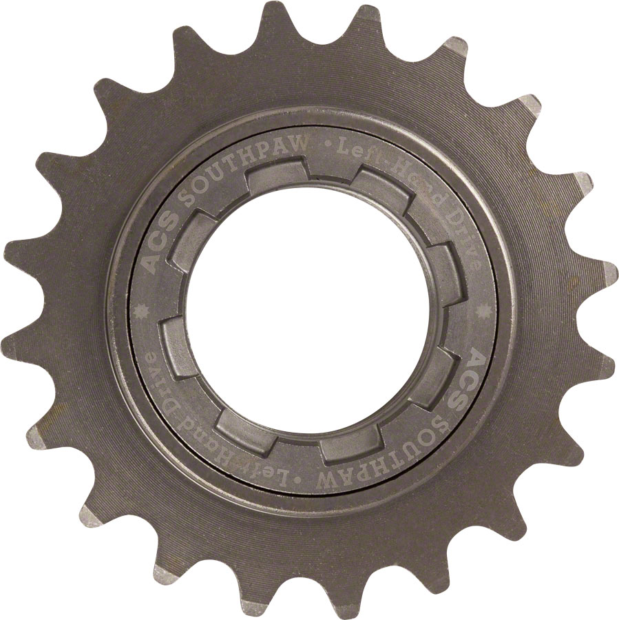 ACS Southpaw Freewheel - 20t, Gun Metal, For Left Hand Drive






