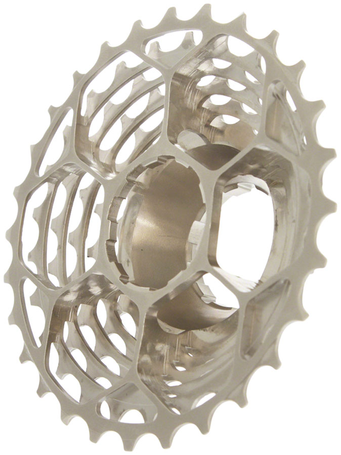 Prestacycle UniBlock PRO Cassette - 11-Speed, HG 12 Interface for HG 12/11/10 Freehubs, 11-34t, Silver 