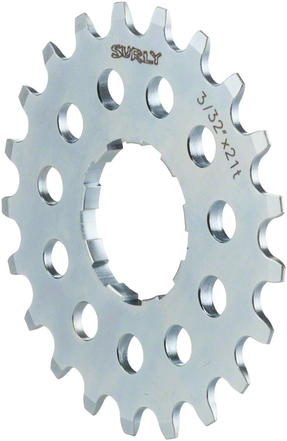 Surly Single Cassette Cog 3/32" Splined 21t 