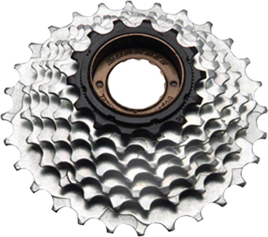 SunRace M2A 5-speed 14-28 Freewheel - Black/Brown