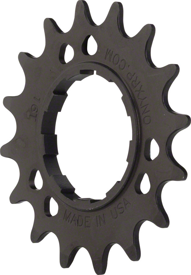 Onyx Aluminum Cog: 3/32", 16t, Black