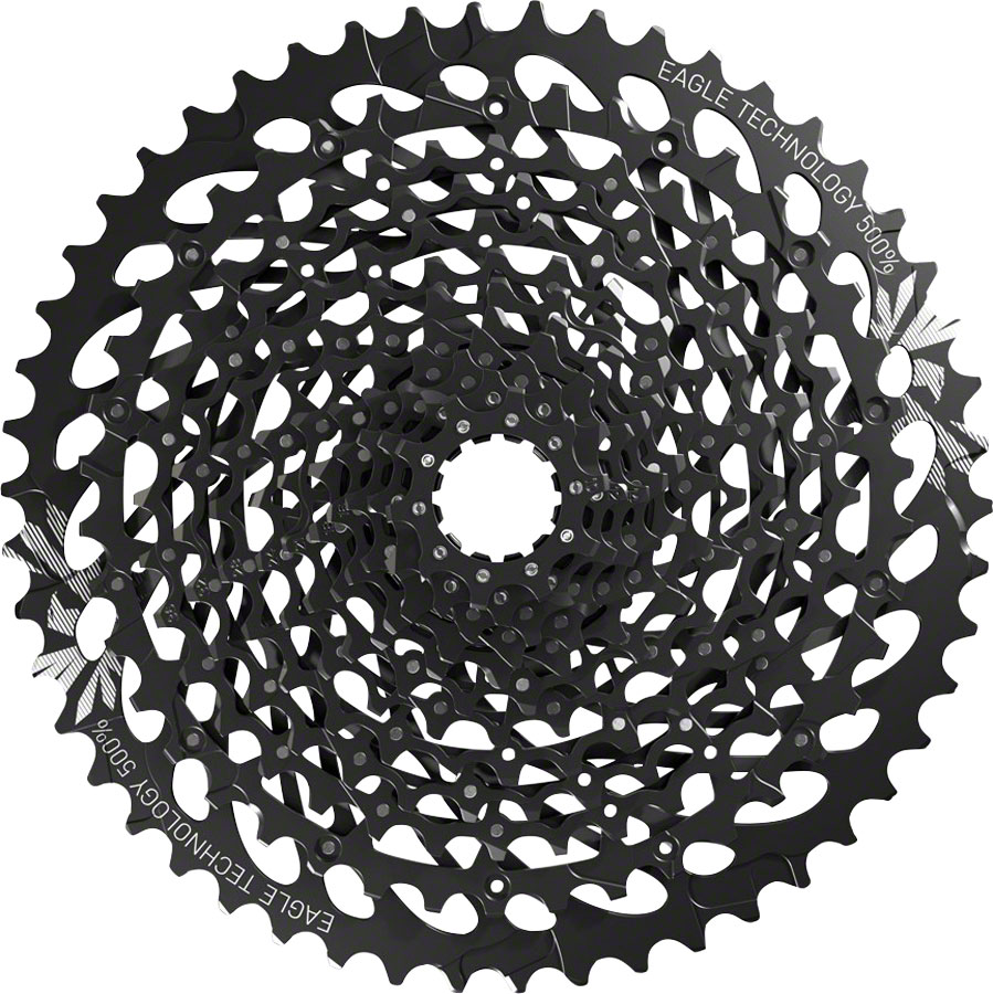 SRAM GX Eagle XG-1275 Cassette - 12 Speed, 10-50t, Black, For XD Driver Body






