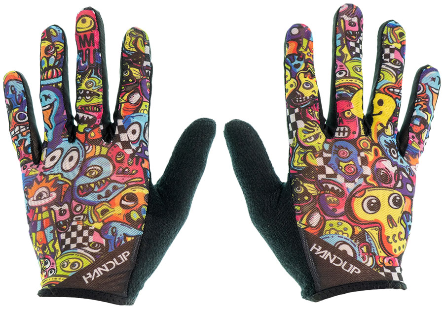 Handup Vented Gloves - Monster Mayhem, Large