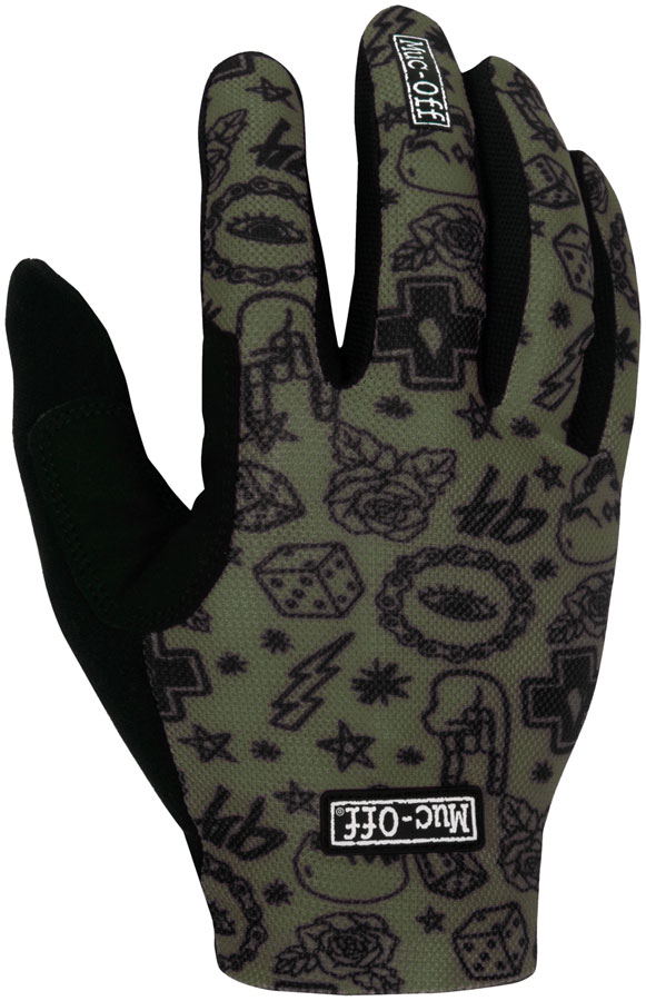 Muc-Off Summer Lightweight Mesh Rider Gloves - Green, Xlarge
