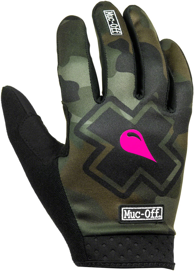 Muc-Off MTB Gloves - Camo, Full-Finger, Large 