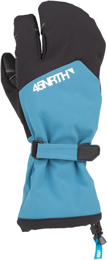45NRTH 2023 Sturmfist 3 Gloves - Slate, Lobster Style, Large 