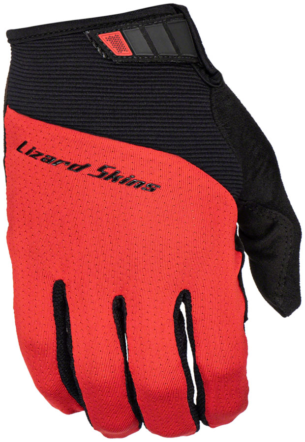 Lizard Skins Monitor Traverse Gloves - Crimson Red, Full Finger, Small 