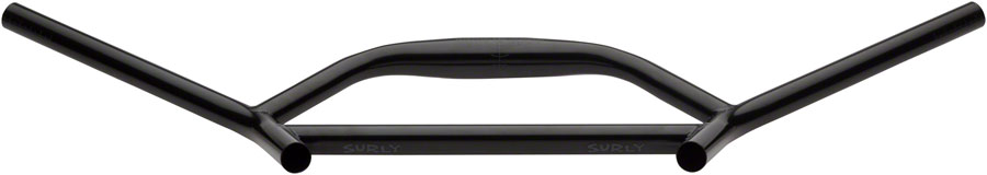 Surly Moloko Bar Handlebar - 31.8mm Clamp, 735mm Width, Flat, Chromoly, Black
