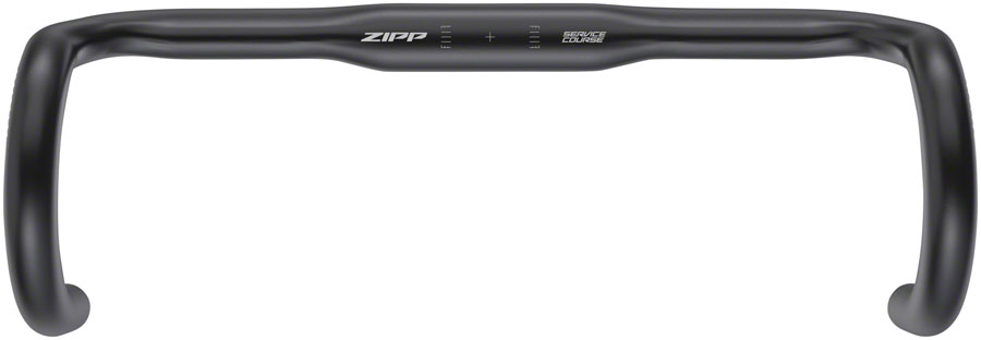 Zipp Service Course 70 Ergo Drop Handlebar - Aluminum, 31.8mm, 44cm, Bead Blast Black, B2