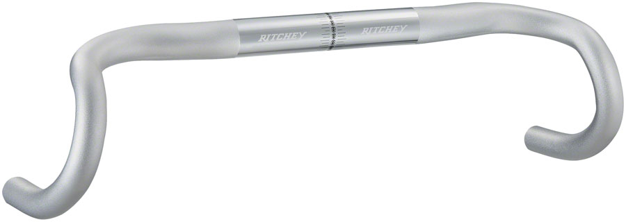 Ritchey Classic Butano Drop Handlebar - Aluminum, 38cm, 31.8mm, Silver