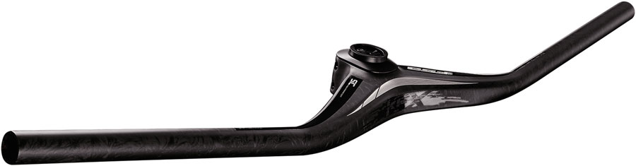 FSA KFX SiC ICR Integrated Handlebar, 105mm Stem Length, 780mm Width, -12 Angle, Internal Cable Routing  Carbon