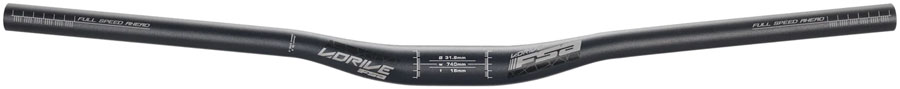 FSA V-Drive Riser Handlebar, 31.8 x 740mm, 15mm Rise