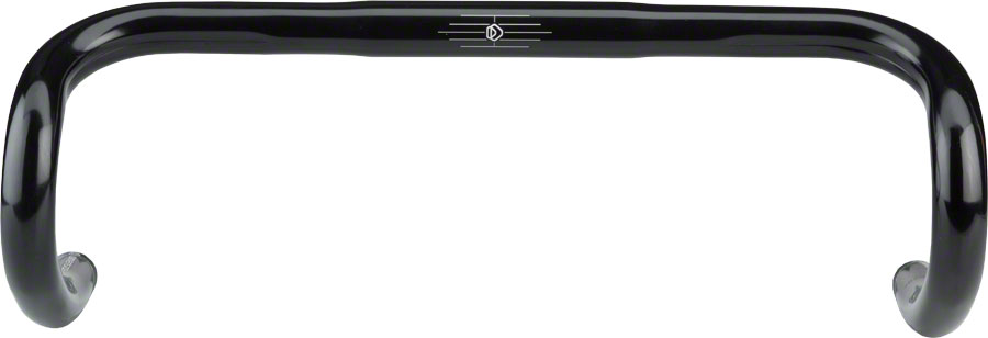 MSW Short Drop Handlebar - Aluminum, 26mm, 44cm, Black