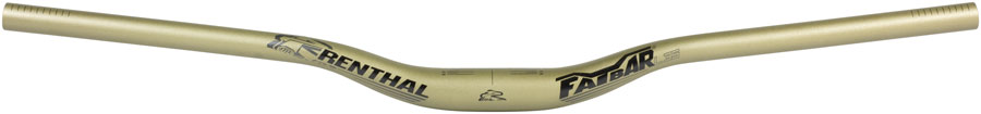 Renthal FatBar Lite 35 Handlebar - Aluminum, 30mm, 760mm, 35mm, Gold, V3