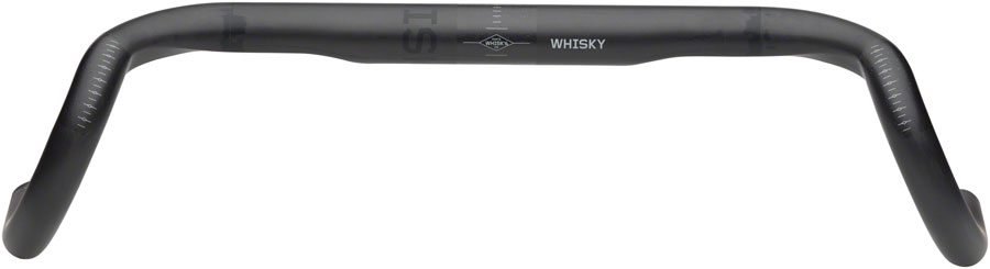 Whisky No.9 24F 2.0 Drop Handlebar - Carbon, 31.8mm, 44cm, Black 