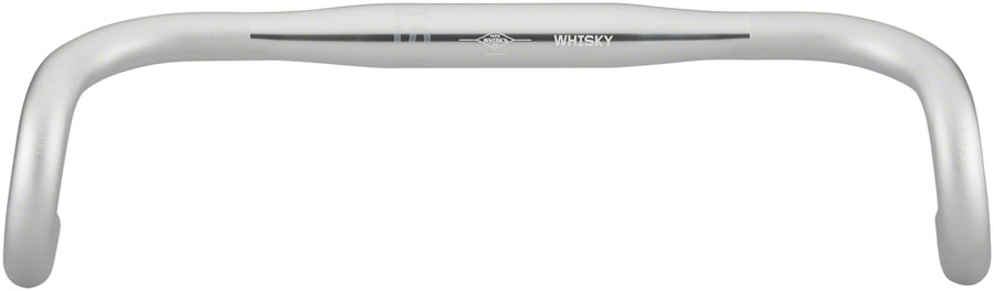 WHISKY No.7 12F Drop Handlebar - Aluminum, 31.8mm, 38cm,Silver