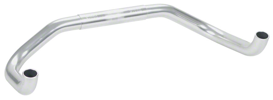 Nitto Time Trial Handlebar: 42cm Width 26.0mm Bar Clamp 60mm Drop Alloy Sliver
