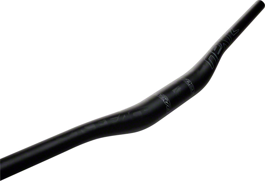 RaceFace NEXT R 35 Carbon Riser Handlebar: 35 x 800mm 20mm Rise Black/Silver 