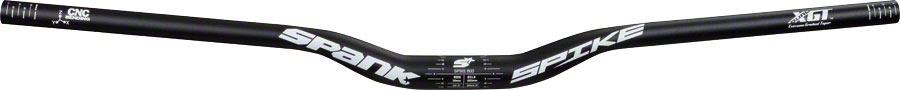 Spank Spike Race Bars 800mm Wide, 30mm Rise, 31.8mm Clamp Matte Black