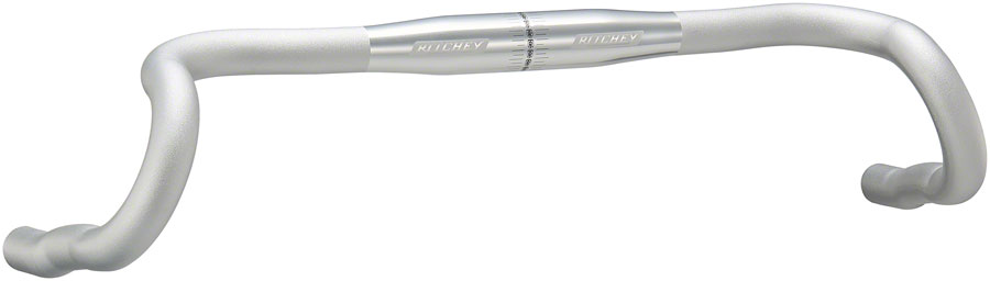 Ritchey Classic VentureMax Drop Handlebar - Aluminum, 46cm, 31.8mm, Silver