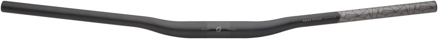 Salsa Rustler Carbon Riser Handlebar, 31.8, 800mm width, Black 