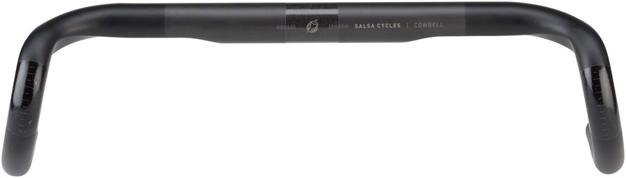 Salsa Cowbell Carbon Drop Handlebar - Carbon, 31.8mm, 42cm, Black






